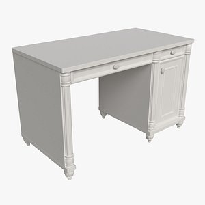 3D Cilek Romantic Study Desk