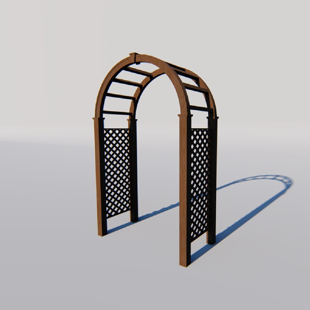 Vinyl Arbor 3D Model - TurboSquid 2008690