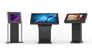 Electronic Kiosk Collection 3D model
