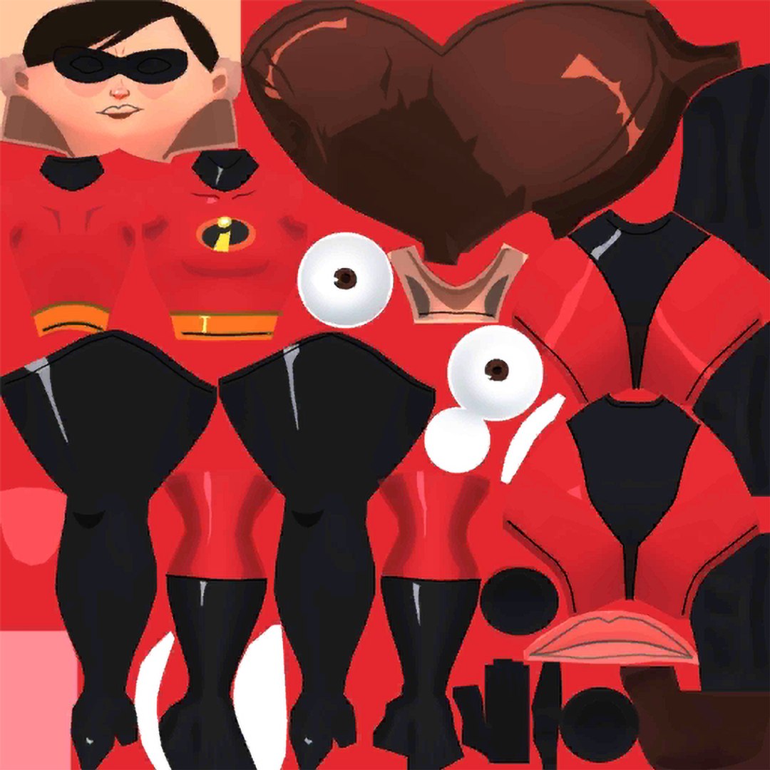 Elastigirl Model - TurboSquid 1847758