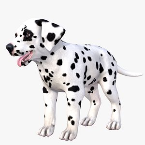 3D Puppy - Dalmatian model