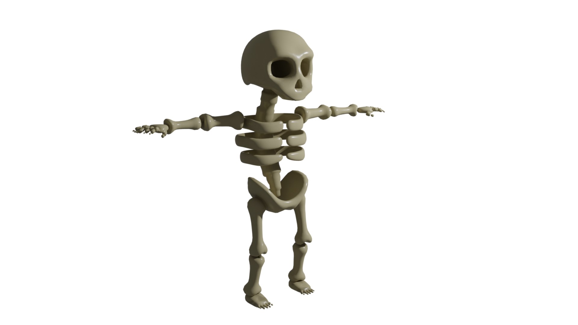 3D Model SKELETON GAME READY RIG-ANIM - TurboSquid 1999612