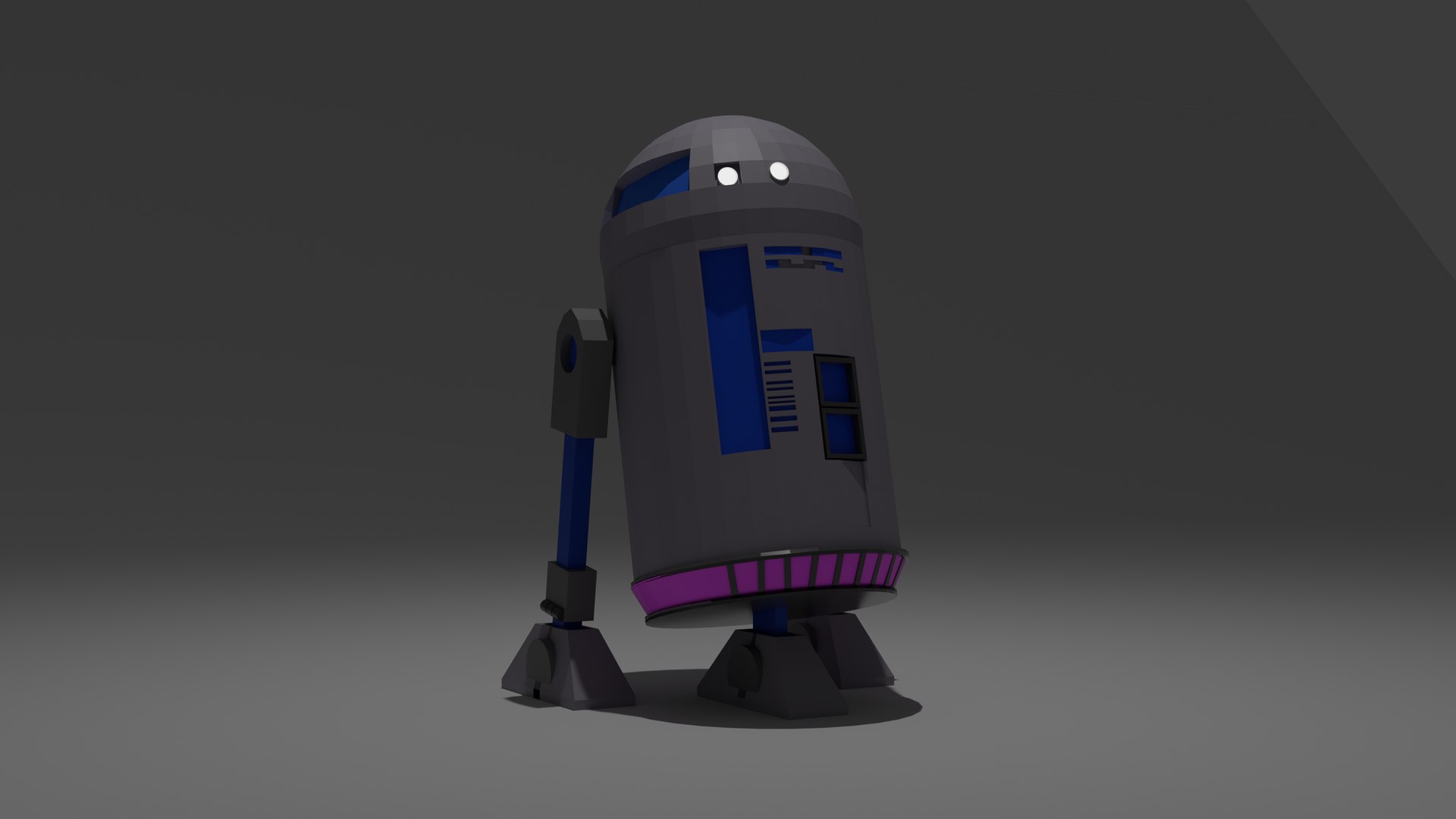 Free R2-D2 Rusted Droid Model - TurboSquid 2217872