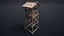 WATCHTOWER PLATFORM MEDIEVAL SLAVIC TOWER VILLAGE COLLECTION AAA