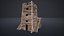 WATCHTOWER PLATFORM MEDIEVAL SLAVIC TOWER VILLAGE COLLECTION AAA