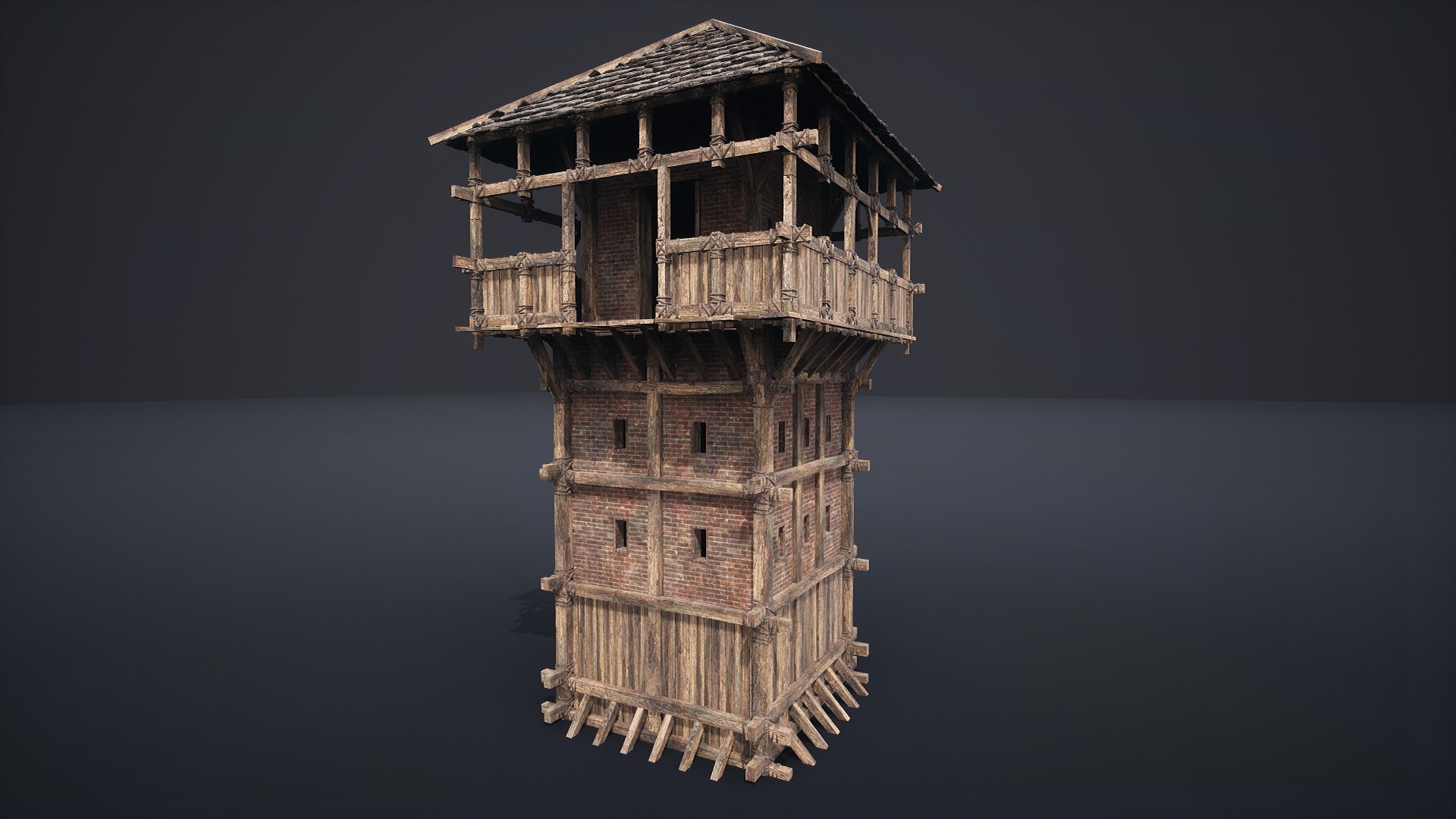 3D WATCHTOWER PLATFORM MEDIEVAL SLAVIC TOWER VILLAGE COLLECTION AAA model https://p.turbosquid.com/ts-thumb/K7/gOUtr3/VM/w44/png/1671226269/1920x1080/fit_q87/7e46594f90ff75eded152181d19b139d2fdf9b41/w44.jpg