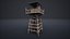 WATCHTOWER PLATFORM MEDIEVAL SLAVIC TOWER VILLAGE COLLECTION AAA