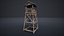 WATCHTOWER PLATFORM MEDIEVAL SLAVIC TOWER VILLAGE COLLECTION AAA