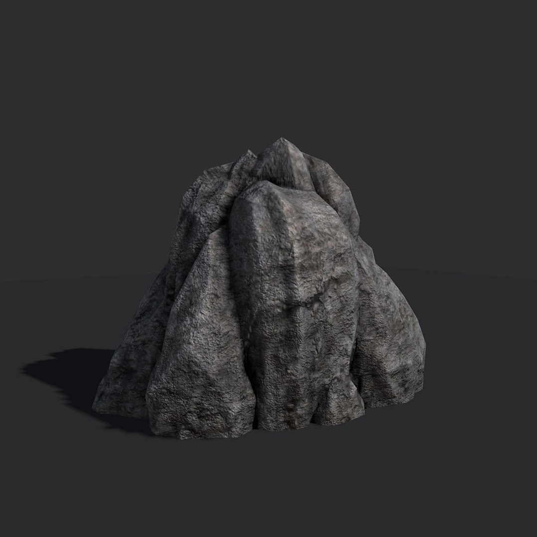 rock large 3d model