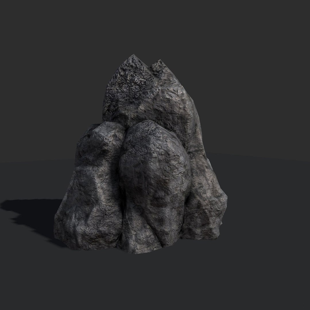 rock large 3d model