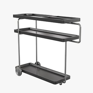 3D Trolley Happy Hour model