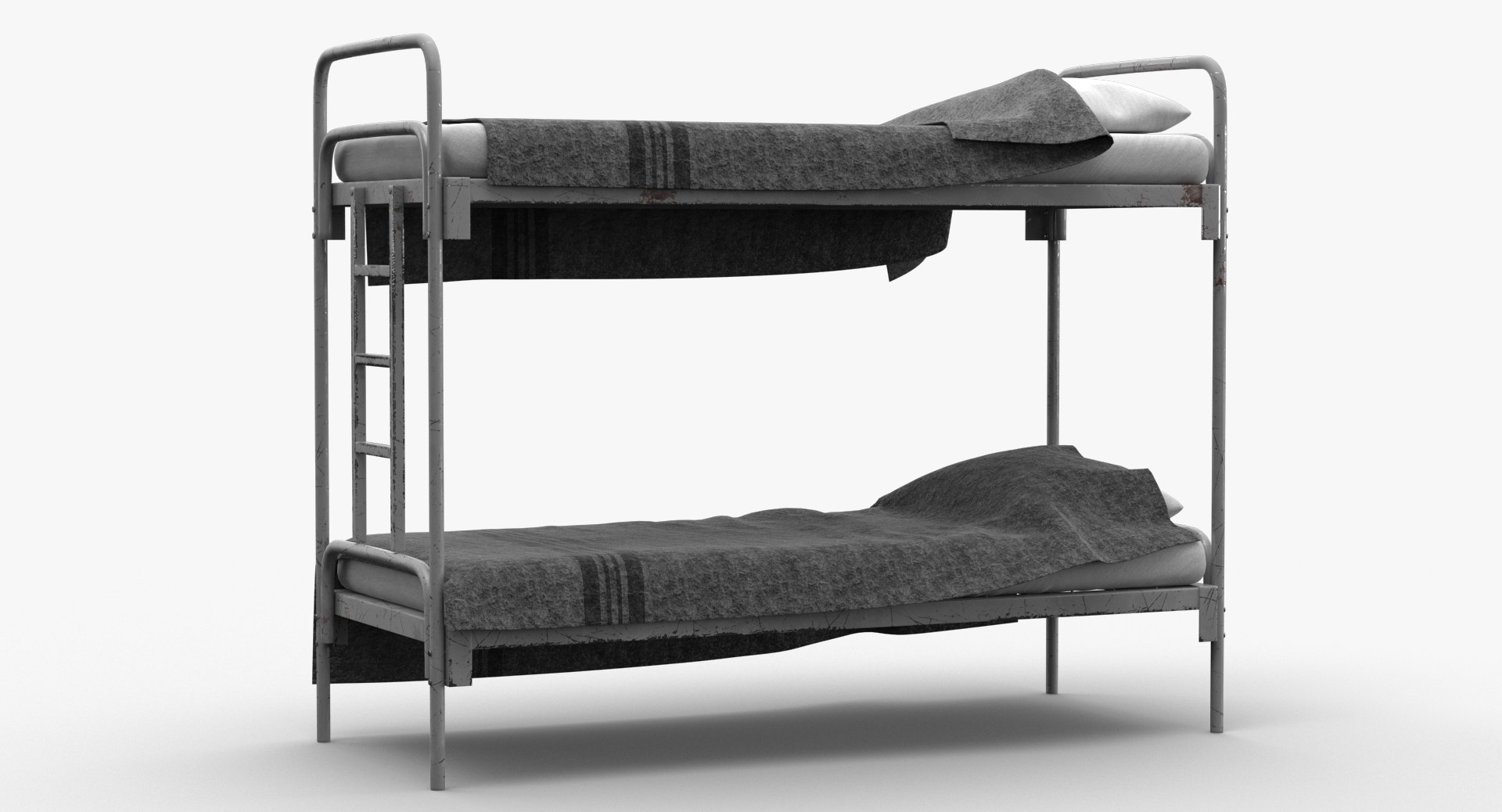 3d Bunk Bed Model