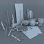 object industrial factory 3D model