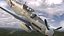 bf-109 german fighter 3d model