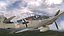 bf-109 german fighter 3d model