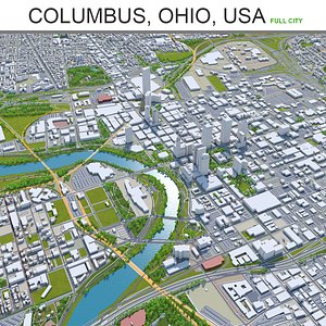 city area building model