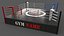 Модульные профессиональные боксерские ринги PBR 18x18 футов