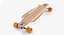 Longboards Set 3D model