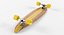 Longboards Set 3D model