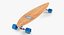 Longboards Set 3D model
