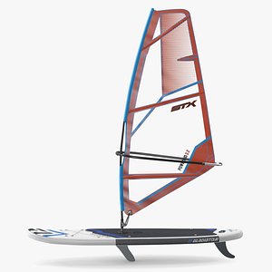 3D Wind SUP Gladiator with STX Sail