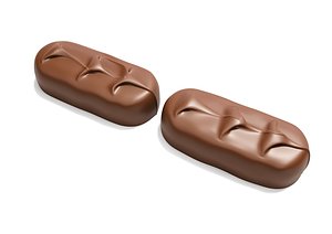 Bounty Chocolate Bar model