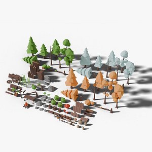 Lowpoly Nature Bundle