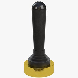 3D lever valve model