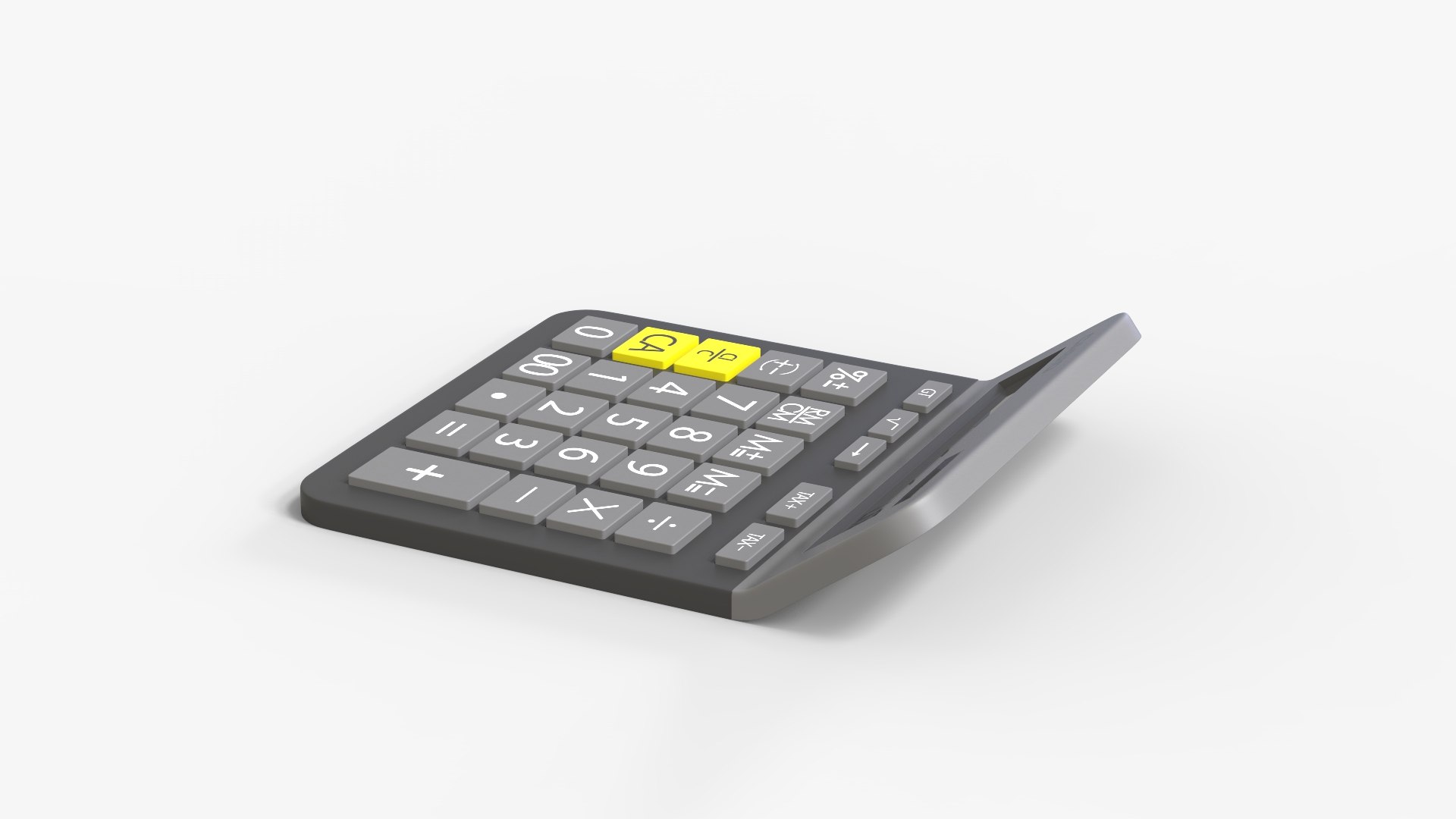 Calculator Work 3D Model - TurboSquid 1482922