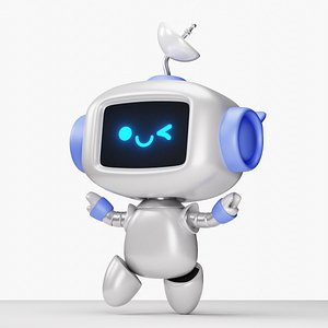 Cartoon Robot model