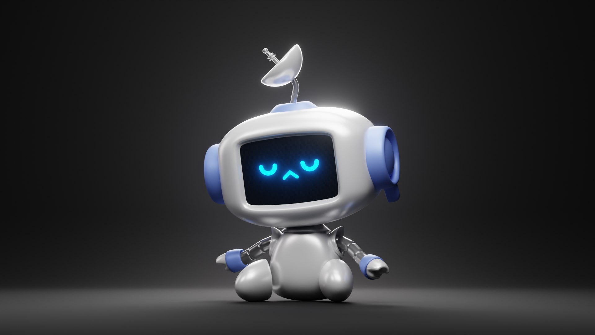 Cartoon Robot Model - TurboSquid 2257420