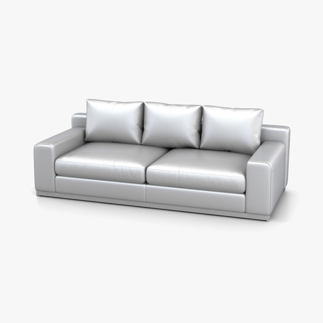 3D Natuzzi Leaf Sofa Model TurboSquid 1852060