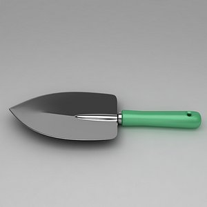 3d garden trowel tool