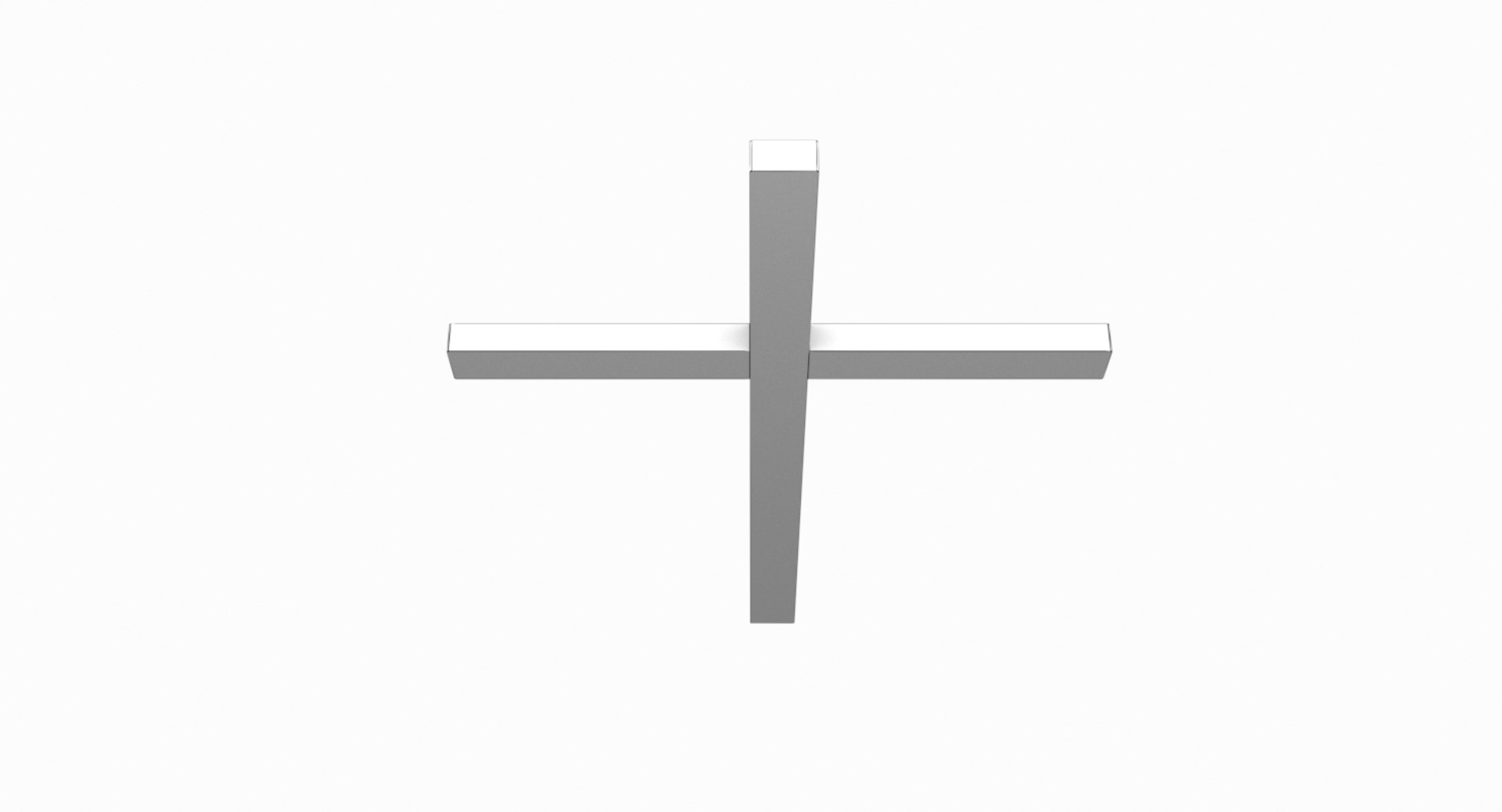 Cross modeled model - TurboSquid 1297726