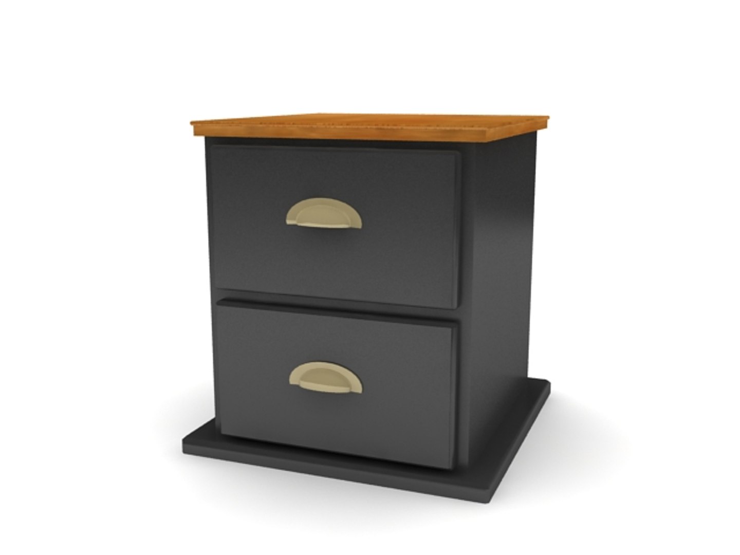 3d Model Cottage Drawer File Cabinet