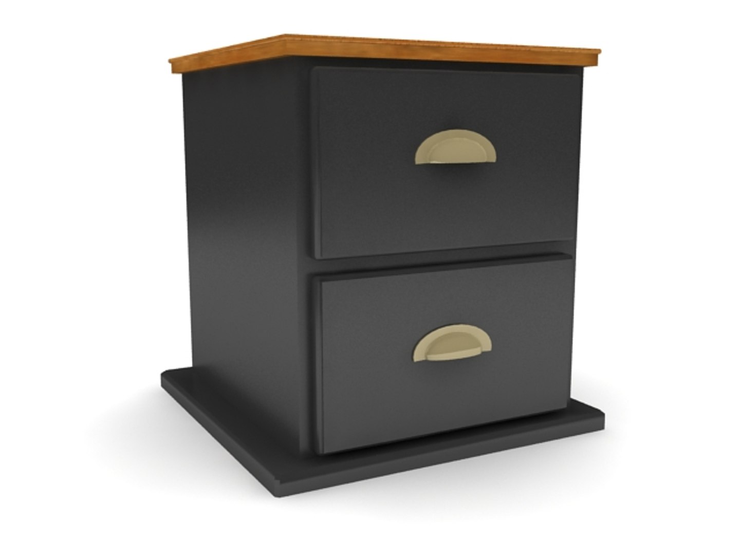 3d Model Cottage Drawer File Cabinet