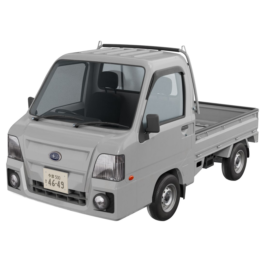 Subaru Sambar Mini Truck 01 3D - TurboSquid 2532376