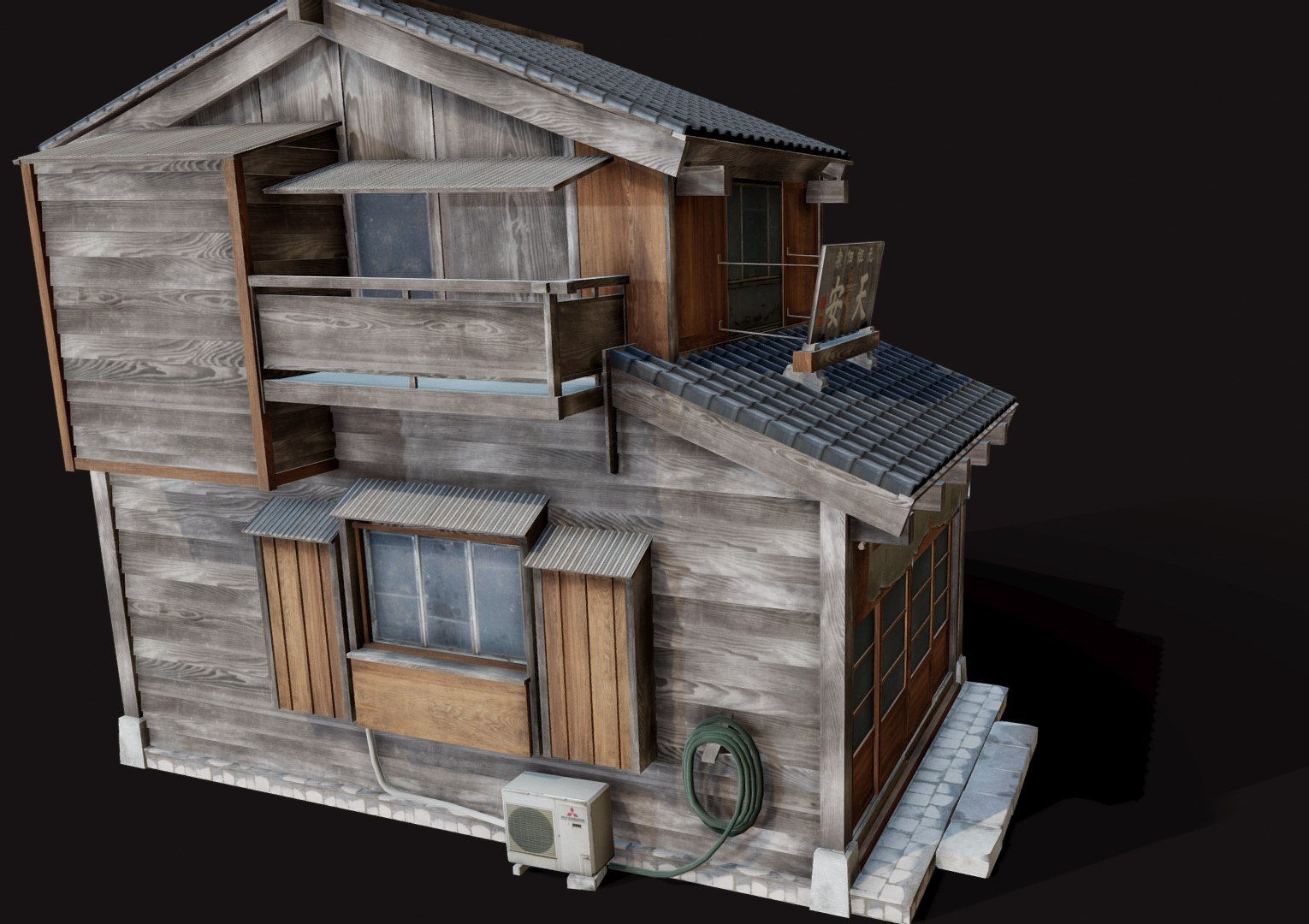 3D model japan house tsukishima - TurboSquid 1423250