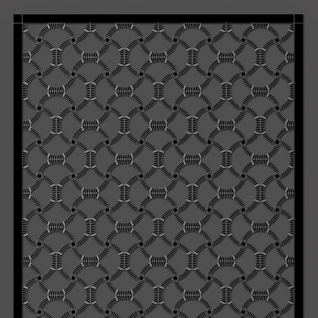 Decorative panel 3D model - TurboSquid 1624663