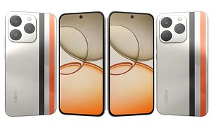 3D Realme NARZO 90 Victory Gold