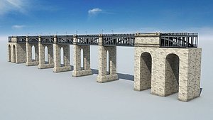 level bridge 3d c4d