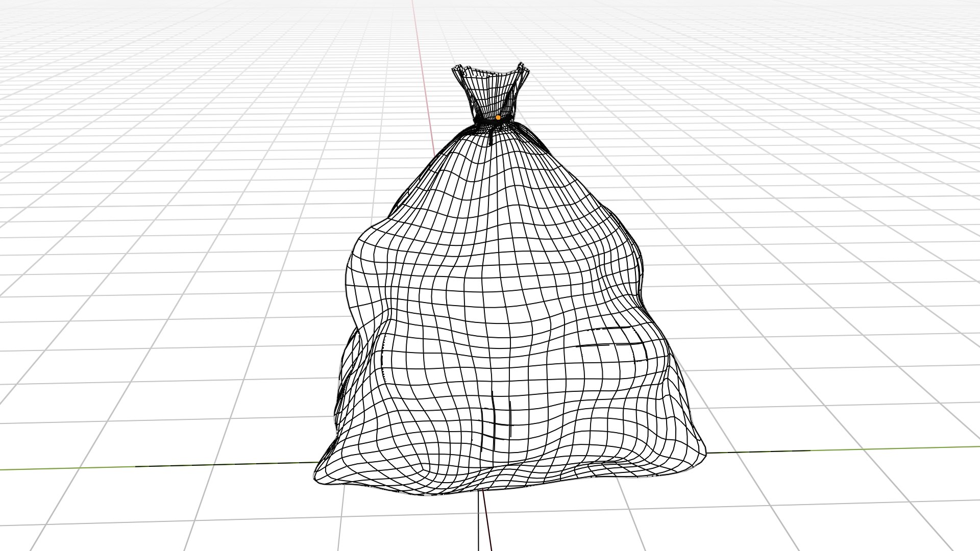 3D Burlap Potato Sack Model - TurboSquid 2257125