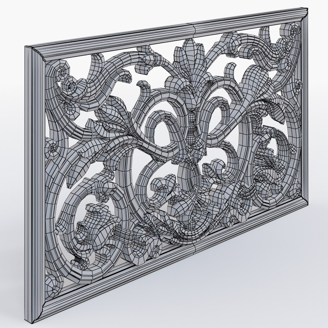 Cnc Decoration Panels 3d Model