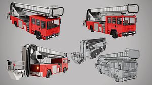 Shelvoke Ladder Fire Engine