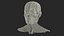 Anatomical Male Head Model with Neck