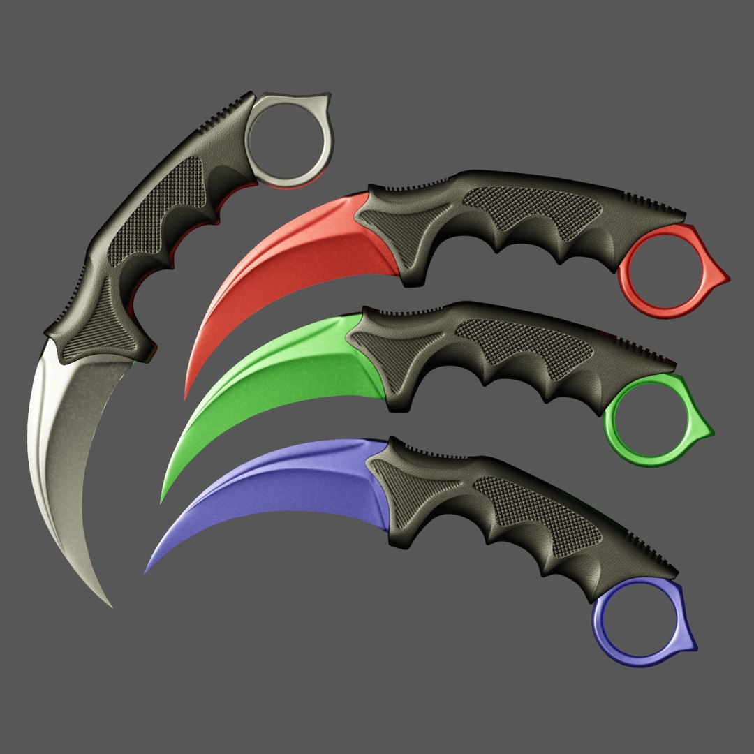 3D Karambit Knife - TurboSquid 2032534