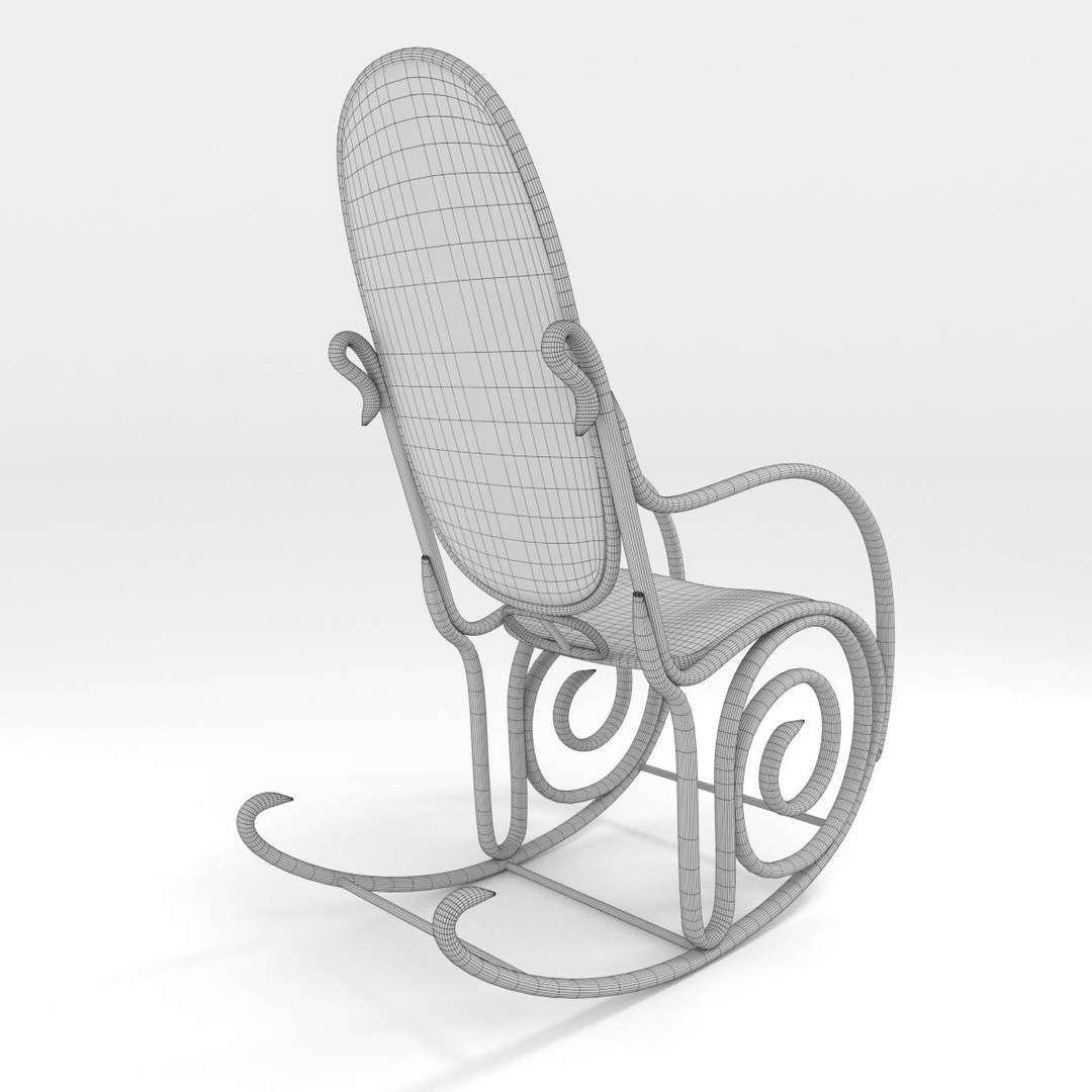 rocking chair 3d model
