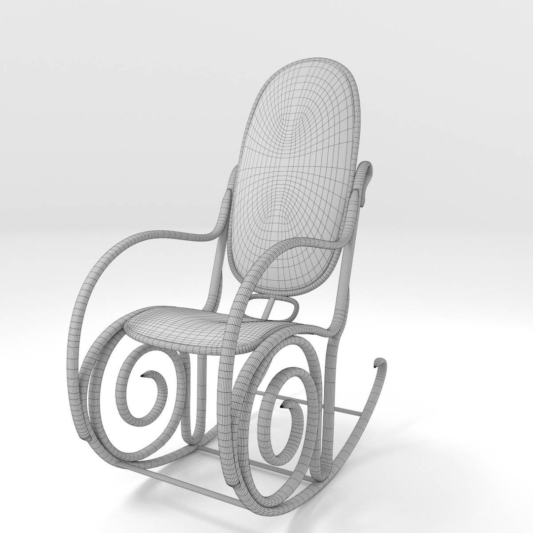 rocking chair 3d model