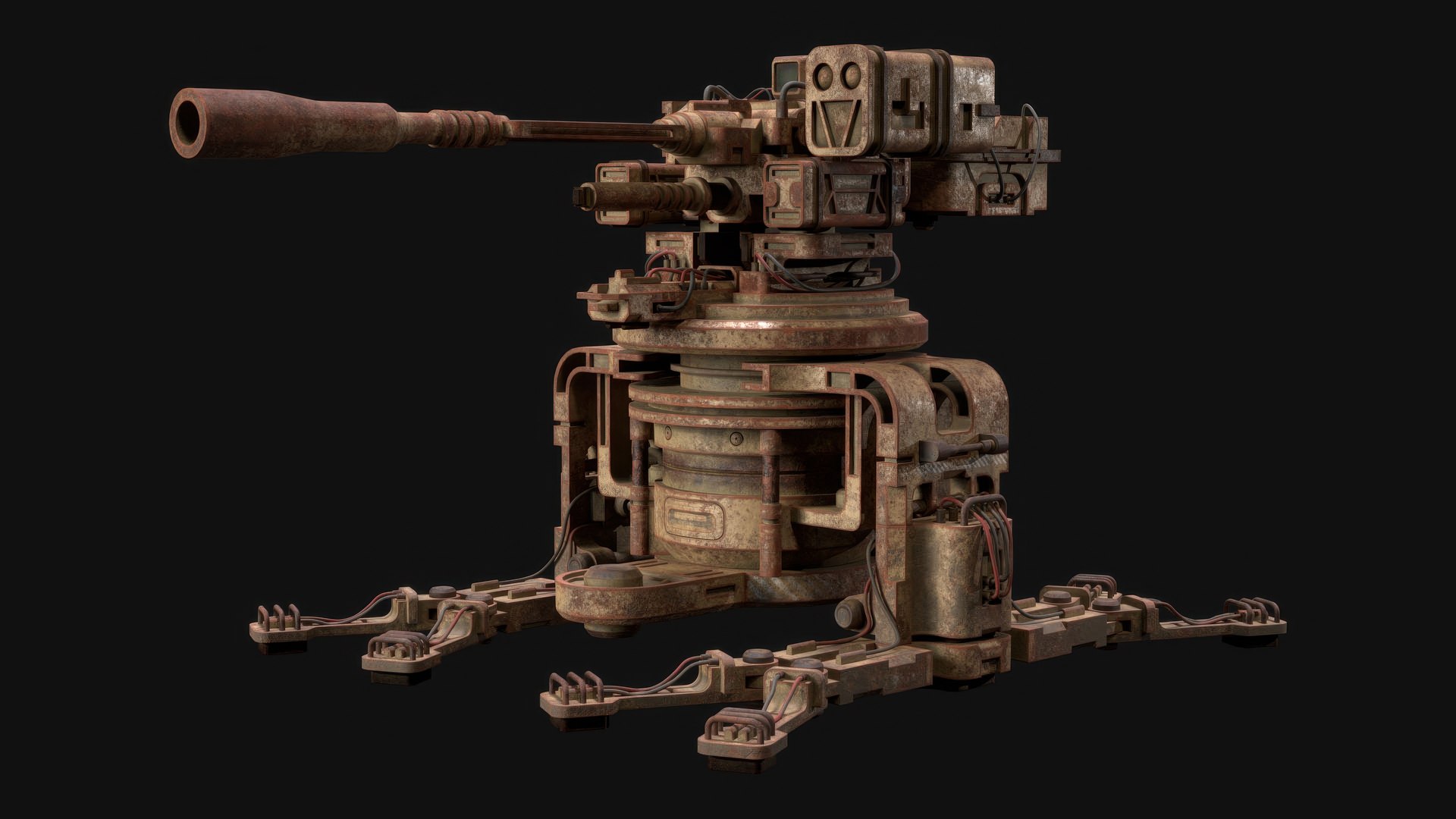 3D Sentry Gun-1-Desert-Rusty https://p.turbosquid.com/ts-thumb/K8/peR3AZ/Zz/m1v10preview2/jpg/1792730479/1920x1080/fit_q87/dfaad9a3fe4c3ebc23c0fb281f4fbfa8b327a285/m1v10preview2.jpg
