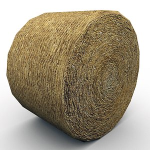 3ds max bale straw